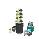 Hydroponic Kit N6 Tower System for 20 Plants, Complete Indoor Garden with Nutrients, Seeds & Accessories