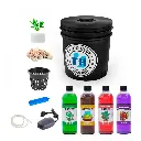 Grow Pot Original DWC Hydro Bucket Kit with Air Pump, Nutrients & More