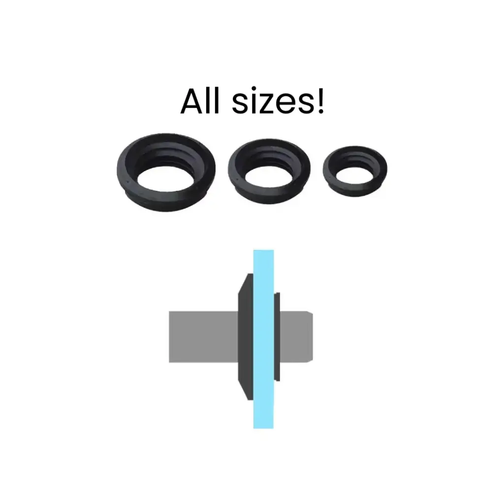 [OTH080] Seal Rubber Grommet - 1"