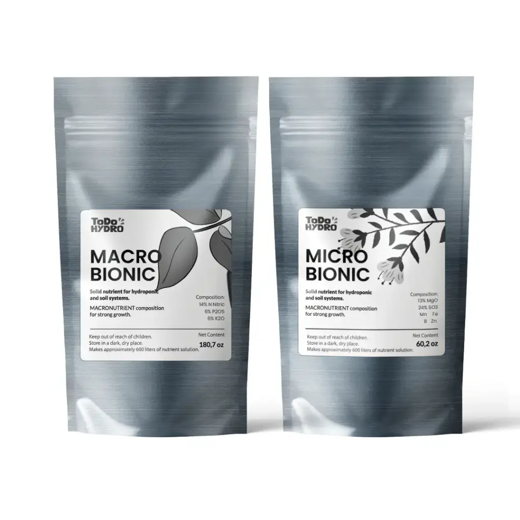 ToDo Hydro Macrobionic and Microbionic Solid Nutrient, Solution Yield ...