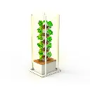Hydroponic Kit N6WP Tower System for 50 Plants, Complete Indoor Garden with Nutrients, Seeds & Accessories