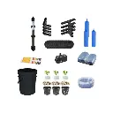 Grow Pot RDWC 2GAL Kit 4-Bucket Hydroponic System with Air Pumps, Net Pots & Water Reservoir
