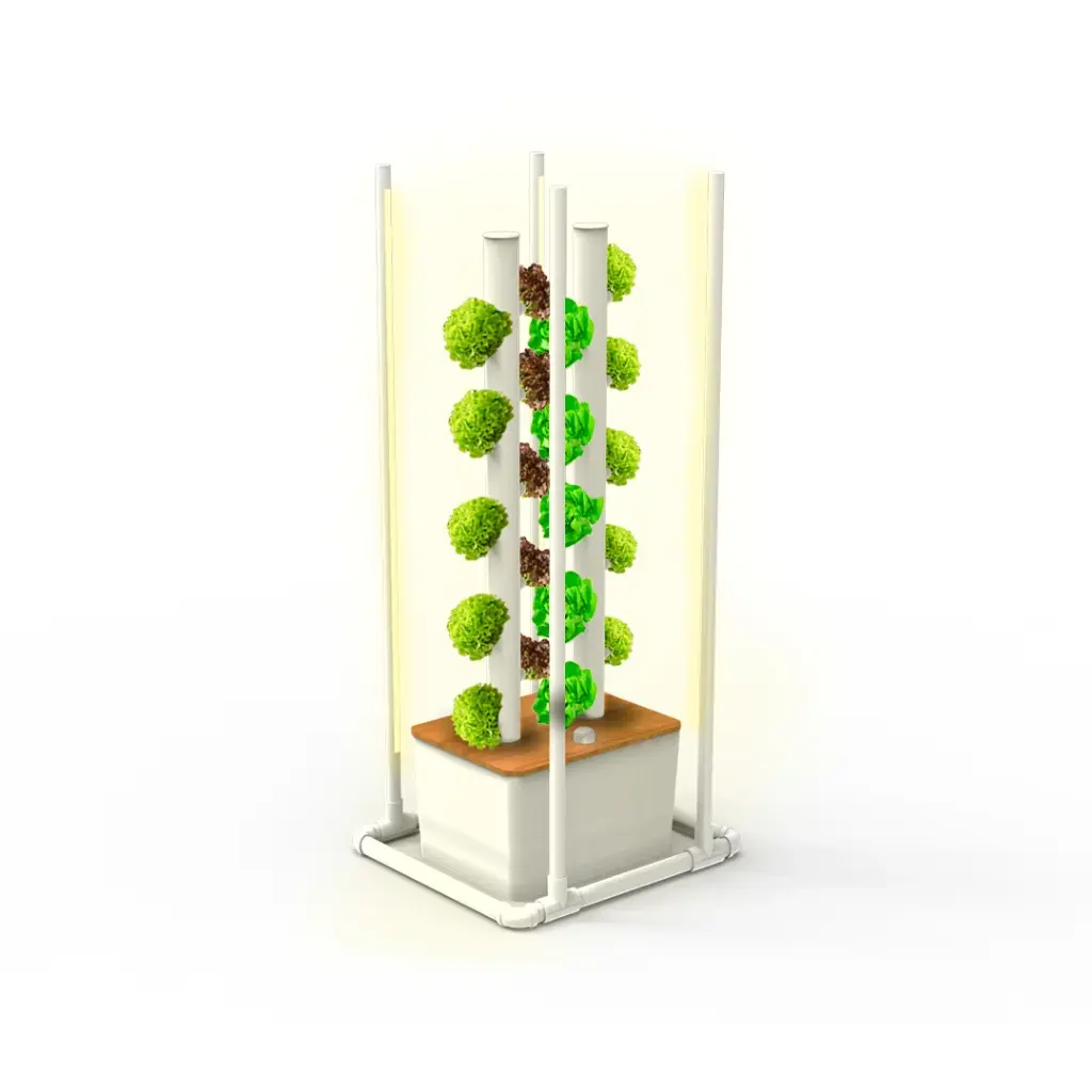 Hydroponic Kit N18 Tower System for 20 Plants, Complete Indoor Garden with Nutrients, Seeds & Accessories (copy)