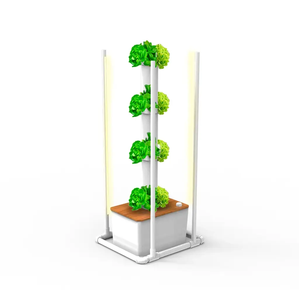 Hydroponic Kit N6W Tower System for 20 Plants, Complete Indoor Garden with Nutrients, Seeds & Accessories (copy)