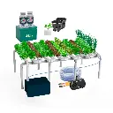Hydroponic Kit N4 NFT System for 96 Plants, Complete Indoor Garden with Nutrients, Seeds & Accessories (copy)